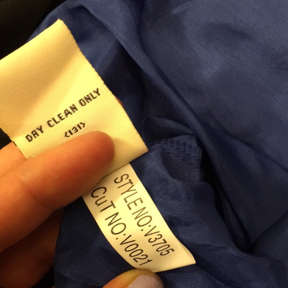 TIH Hype dress black blue dress size medium juniors or womens - Picture 9 of 16